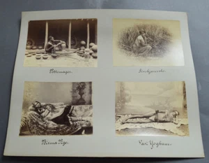 FOTO ANTIGUA ALBÚMINA ASIA INDIA HUNDU SING VASI YOGHAM GURU - Imagen 1 de 1