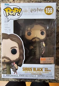 Funko Pop! Harry Potter #159 Sirius Negro con Cola de Gusano Caja Almuerzo Exclusivo - Imagen 1 de 2