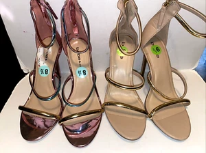 BEBE BERDINE,sandals high heels Stiletto women's shoes assorted size & colors - Picture 1 of 9