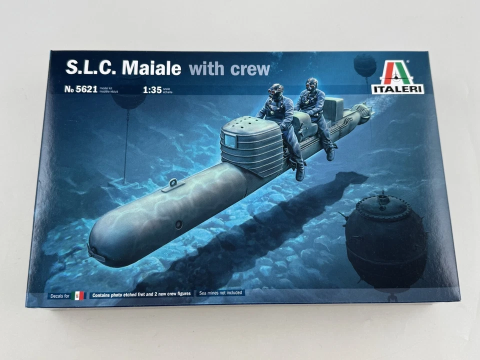 Italeri S.L.C. Maiale with crew 1:35 5621 modellismo - Immagine 1 di 1