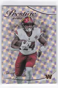 2023 Panini Prestige Antonio Gibson Xtra Points Hyper Commanders #291 - Picture 1 of 2