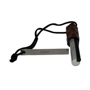 Dubrak Heavy-Duty Magnesium Flint Fire Starter Ferro Rod Camping Bushcraft - Picture 1 of 5