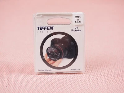 Tiffen 58mm UV Protector Filter 58UVP Open Box - Image 1 of 3