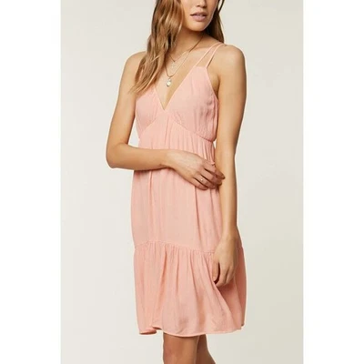 O'NEILL женщин Harrison бак платье цвет приглушенной глины размер L новый - Изображение 1 из 3