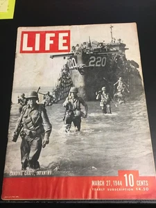 Life Magazine, March 27, 1944, Landing Craft, Infantry - Picture 1 of 1