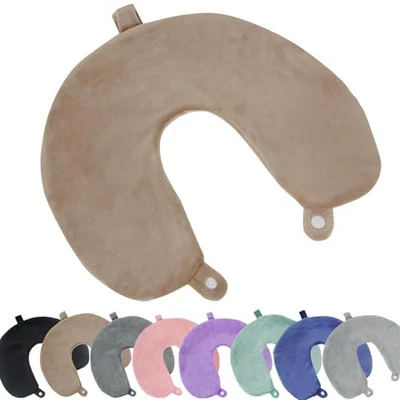 Travel Neck Pillow Cover, Neck Pillow Case Cover, Pure,Soft and Smooh,Neck  - Image 1 of 4