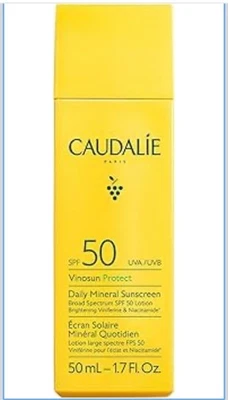 Caudalie Vinosun Protect Daily Mineral Sunscreen SPF50 50ml 1.7oz - NEW NIB - Image 1 of 4