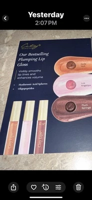 City Lips City Beauty SAMPLES Plum Springs, Nude York, Los  Angelips Plumping - Image 1 of 2