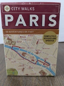 CITY WALKS Paris 50 Adventures Cards on Foot Christina Henry de Tessan NEW - Foto 1 di 3