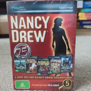Nancy Drew Limited Edition 75th Anniversary PC CD-ROM Game Box Set 5 x Bundle - Picture 1 of 10
