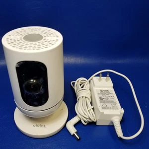 Vivint V-CAM1 Überwachungskamera Innen Kabelgebunden HD WLAN Überwachungssystem Weiß - Bild 1 von 6