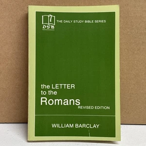 Daily Bible Study Series The Letter To The Romans William Barclay Paperback Book - Picture 1 of 8