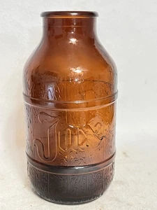 Jax Beer Barrel Bottle, Vintage Beer Bottle 1970s - Picture 1 of 4
