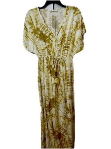 Maxi Vestido de Verano para Mujer CUPSHE Cuello en V Cintura Elástica Talla Mediana - Imagen 1 de 10