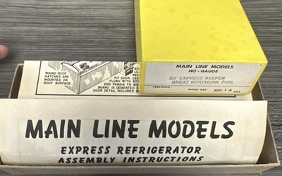 Main Line Models HO Gauge XR-14 50’ Express Reefer Great Northern  NOS - Image 1 of 3