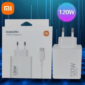 Xiaomi 120W cargador carga rápida . Cable adaptaptador  Redmi Note 11 12 13 - Foto 1 di 8