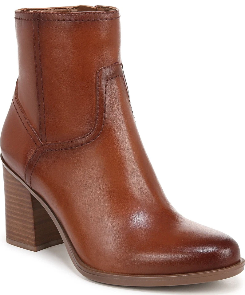 Naturalizer Mujer Kalina Botín Sidra Especias Cuero Marrón 9.5W Foto 1 de 4
