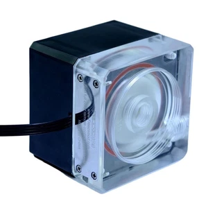 Kubische Wasser kühlung pumpe DC 7V PWM Drehzahl regler Heizkörper heber 4 - Afbeelding 1 van 7