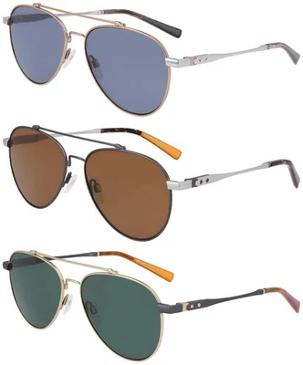 Gafas de sol de aviador Flexon Shinola Runwell Collection para hombre - SH2101S 60 Foto 1 de 4