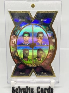 1997 SP #SPX1 Wayne Gretzky / Lemieux / Lindros / Forsberg SPx Force SSP RARE - Picture 1 of 4