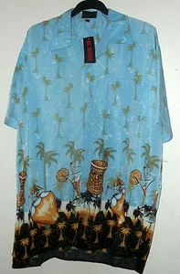 NEW JUNGLE PARTY HAWAIIAN SHIRT  mens size M  - Picture 1 of 3