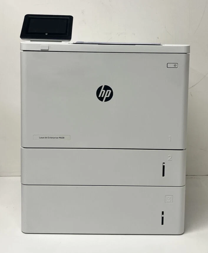 HP LaserJet Enterprise M608x A4 Mono Laser Printer K0Q19A - Image 1 of 4