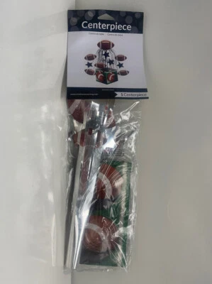 Football Mini Cascade Centerpiece Birthday Party Decorations - Image 1 of 4