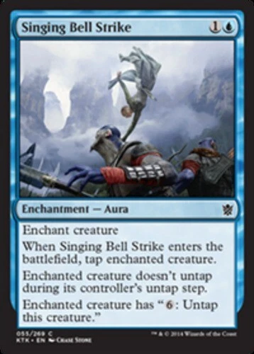Khans of Tarkir - Singing Bell Strike - Foil - Image 1 of 1