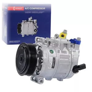 Compressore Aria Condizionata Originale DENSO VW Golf V Golf VI 1.6 1.9 2.0 TDI - Foto 1 di 1