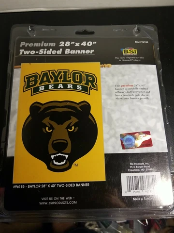 Baylor Bears 28x40 Two Sided Banner Cover
