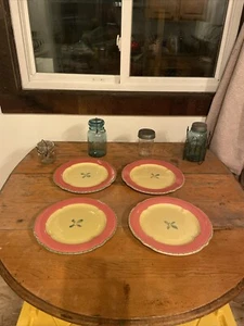 Pfaltzgraff Pistoulet Rose & Gelb Speiseteller 10 3/4" - Bild 1 von 4