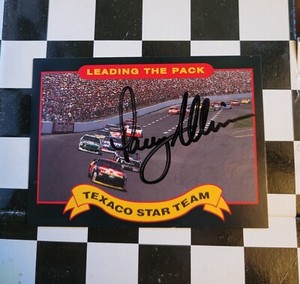 🏁🏆Davey Allison Autographed NASCAR Card🏁🏆