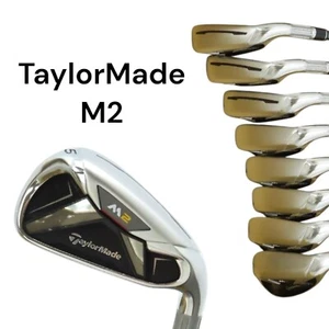 [Taylormade] M2 Iron Set 8pcs 5-6-7-8-9-Pw-Aw-Sw Flex R Shaft TM7-216 Graphite - Picture 1 of 24