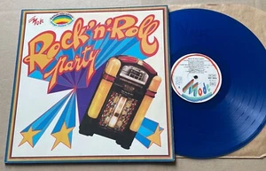 Brian BURD / John SMITH Rock'n'Roll Party FRANCE LP BLUE vinyl MODE (1979) EX+ - Picture 1 of 2