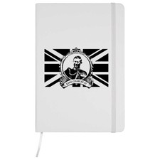 'King's Coronation Union Jack Flag' A5 Ruled Notebooks / Notepads (NB038177)