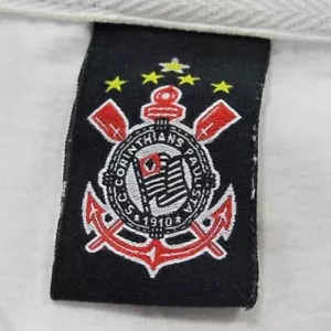 RARE Official Corinthians T-Shirt autographed by Dinei - Brazilian Soccer Team - Picture 1 of 12