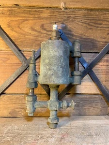 Old Brass Steam Engine Oiler Lubrication American Lub’r Company Detroit Vintage - Picture 1 of 12