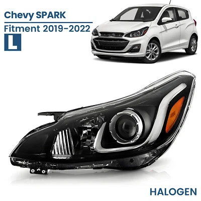 2019-2022 Chevy Spark Projector Headlight Driver Side (Bumper w/ LED DRL Type) - Image 1 of 4