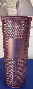 Walt Disney World 50th Anniversary Geometric Starbucks Tumbler with Straw PINK - Picture 1 of 7