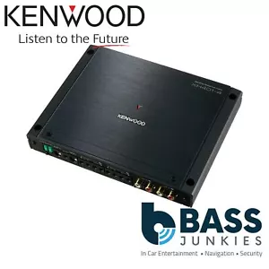 Kenwood XH401-4 - Class D 4 Channel 400 Watts Bridgeable Car Amp Amplifier - Picture 1 of 7