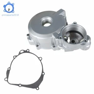 Left Side Engine Stator Magneto Cover & Gask Fit For Suzuki DRZ400 E S SM - Picture 1 of 8