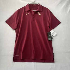 Nike Dri-Fit Florida State Seminoles Short Sleeve Pullover Mens M MSRP $80 - Picture 1 of 14