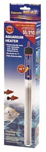 Penn Plax Aquarium Heater Fully Submersible Within 1 Degree of Accuracy 200 Watt