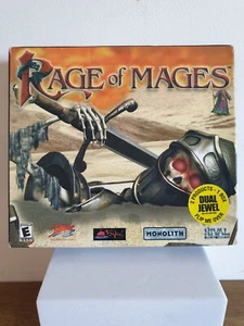 Raro gioco PC vintage Rage of Mages I 1 e II 2 - Flip box - 1999 nuovo sigillato - Foto 1 di 9