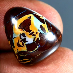 14.89 ct Fancy Cabochon (18 x 15 mm) Multi Australian Koroit Boulder Opal - Picture 1 of 1