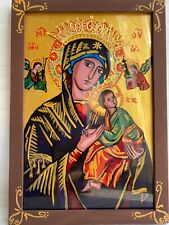 Religious artwork Virgin Mary iconography, Mother of God icon Christian art
