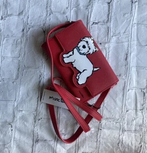 Westie / West Highland Terrier Cross Body Purse & Card Holder Set By Marc Tetro - Picture 1 of 5