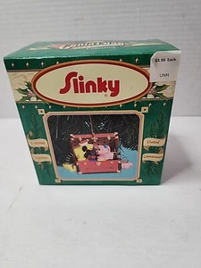 VINTAGE SLINKY ENESCO CHRISTMAS TREASURES ORNAMENT DATED 1999 LTD in box NOS - Picture 1 of 3