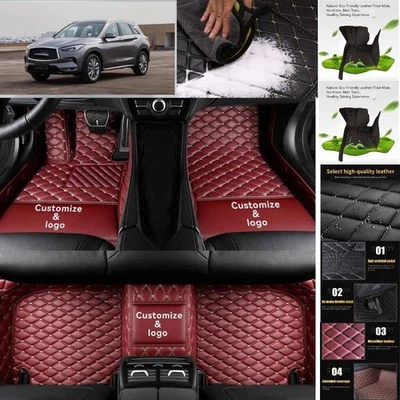 For Infiniti QX56 Car Floor Mats Custom Waterproof Auto Liners Carpets - Изображение 1 из 4