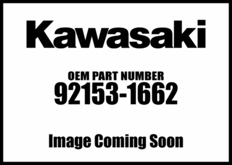 Parafuso de fábrica KAWASAKI 12X114 92153-1662 Ninja ZX-6R suspensão traseira - Imagem 1 de 4